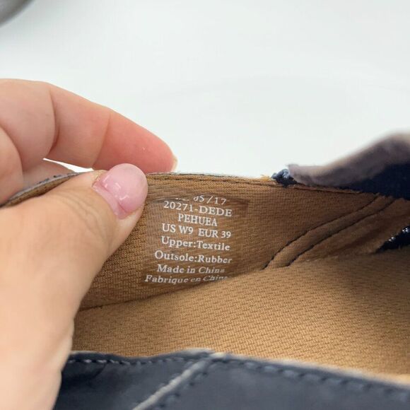 OluKai Women's Pehuea Shoe Size 9 Slip On Loafer Flats Blue Mesh Convertible - Picture 15 of 16